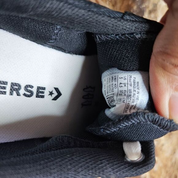 Brand New Converse women's All Star fashion low black classic shoe size 6.5 - Picture 6 of 7